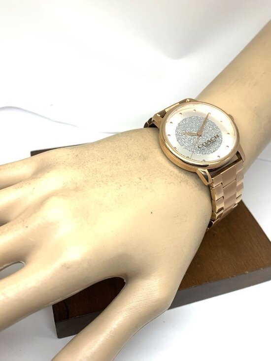 Coach Women\'s Watch 14503492 Quartz Silver Dial Rose Gold Stainless Steel 36mm main image 7